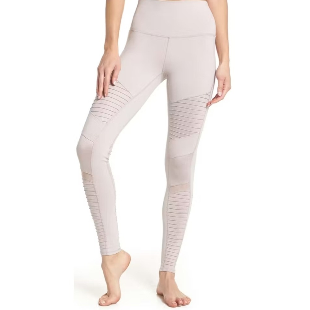 ALO Yoga Moto Leggings‎ - Women's Activewear Stylish Fitness Gym Athletic Pants